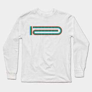 Cribbage Board 3 Track Classic Long Sleeve T-Shirt